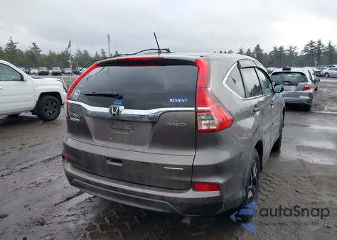 2016 Honda Cr-V Se из США, поврежденный, VIN 5J6RM4H49GL069878